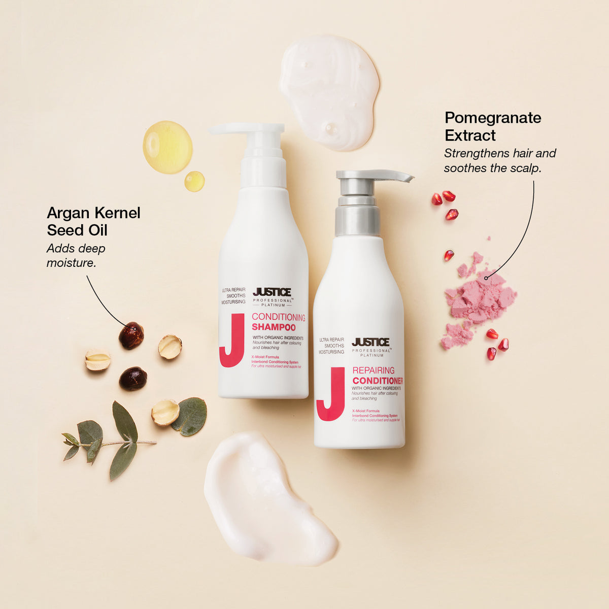 Platinum Shampoo - 300ml | JUSTICE Haircare AU & NZ