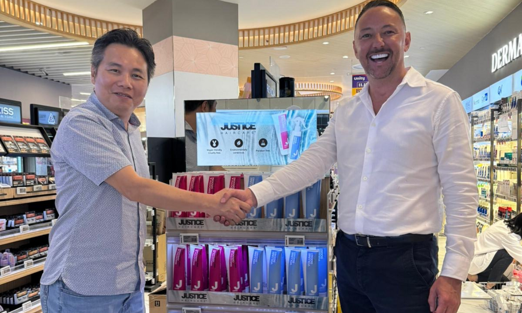 Justice Haircare Launches in Unity Stores Across Singapore!