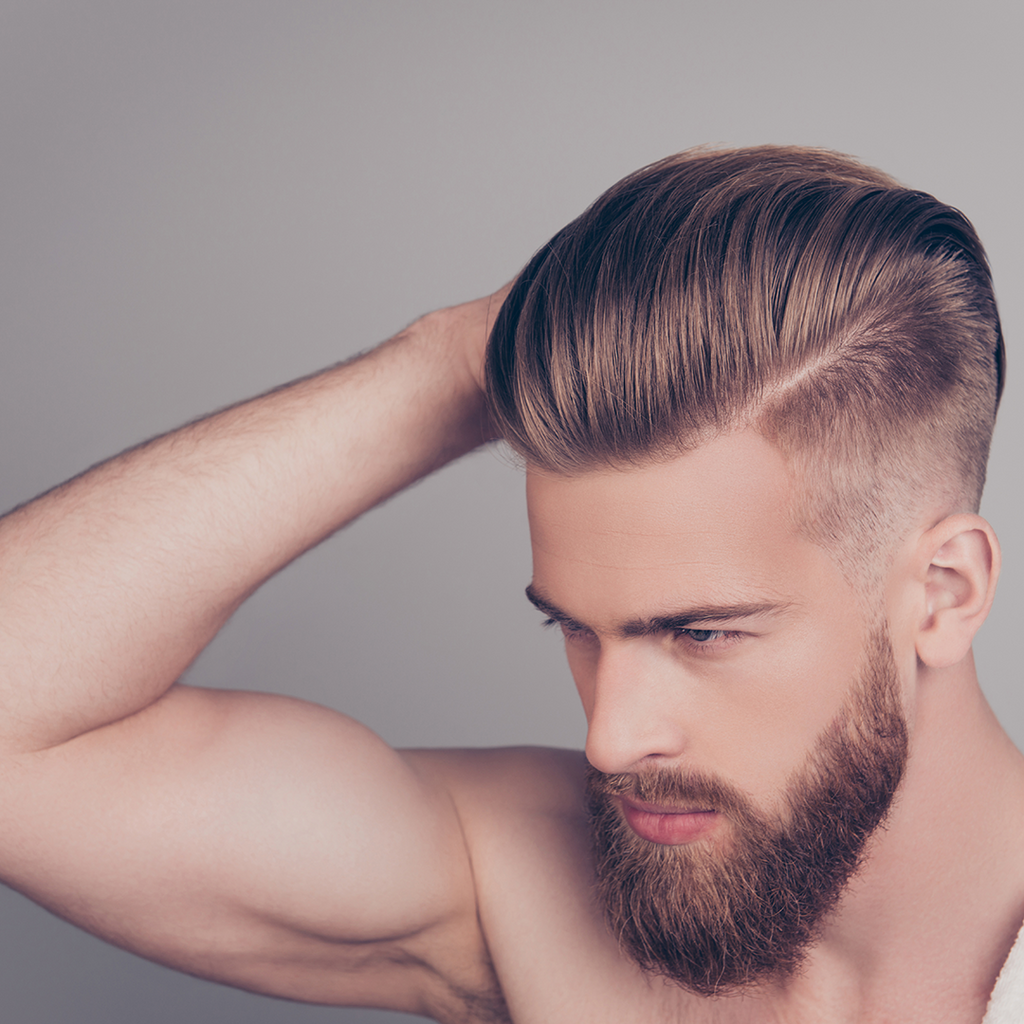 Home Styling: Clean Pompadour
