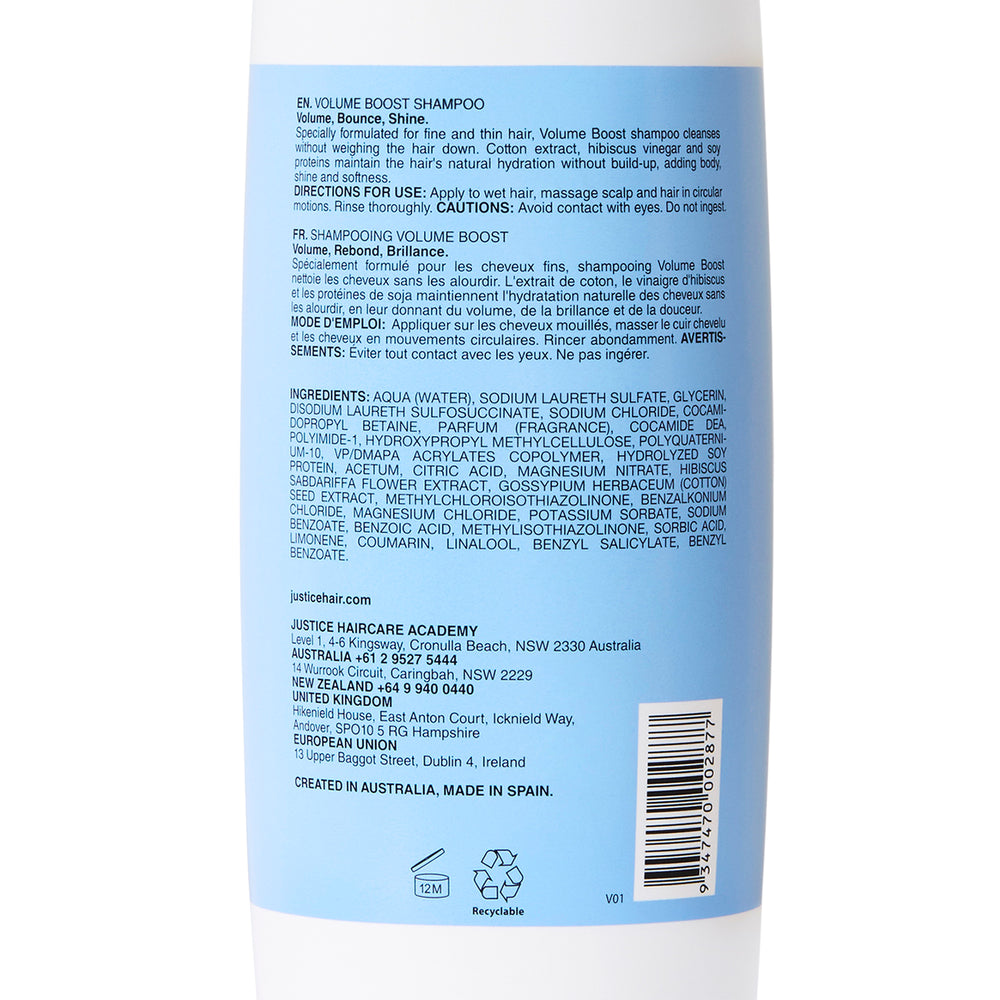 Volume Boost Shampoo 1 Litre